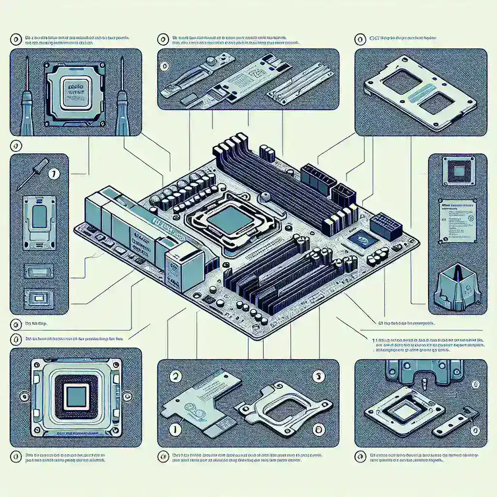 What are the steps to install a CPU retention bracket?