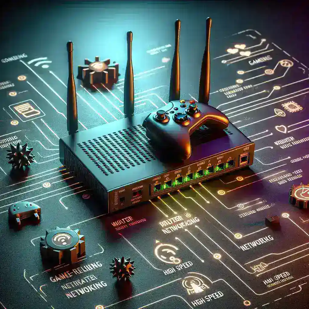 How do you configure a modem router combo for gaming?