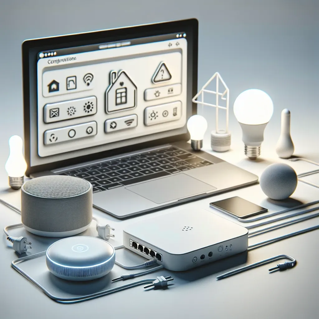 How do I configure my router for a smart home system?